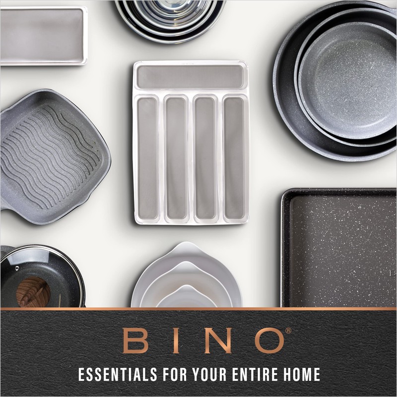 BINO | Plastic Storage Bins, X-Large - 2 Pack |