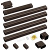 Mxclimate 4" 17Ft PVC Line Set Cover Kit for Mini