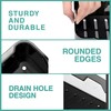 Havenry 2-Piece Shower Caddy - Plastic Bathroom Organiser/Shower Shelf -
