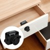 Push Button Drawer Lock,15-18mm Keyless Push Button Door Lock for
