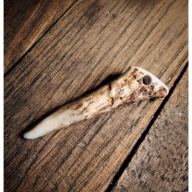 Crooked Creek Antler Art Medium Brow Tine Pendant