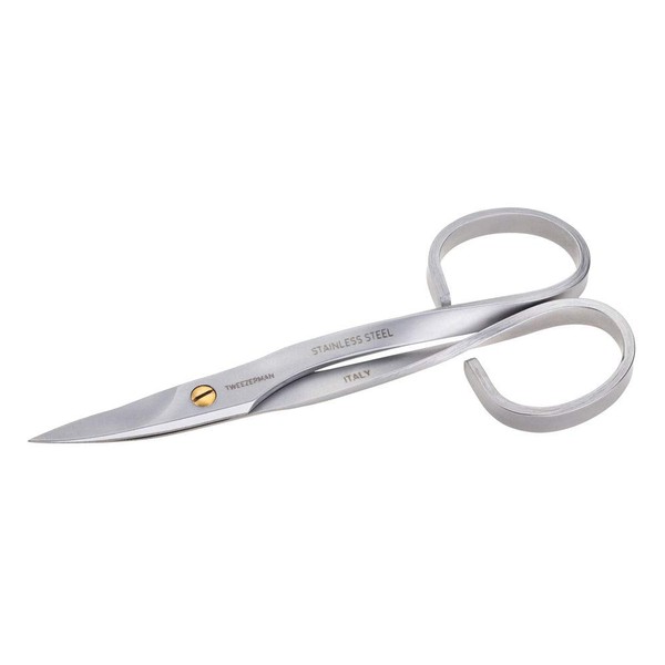 TWEEZERMAN Nail Scissors with Sharp Blade Made of Stainless Steel