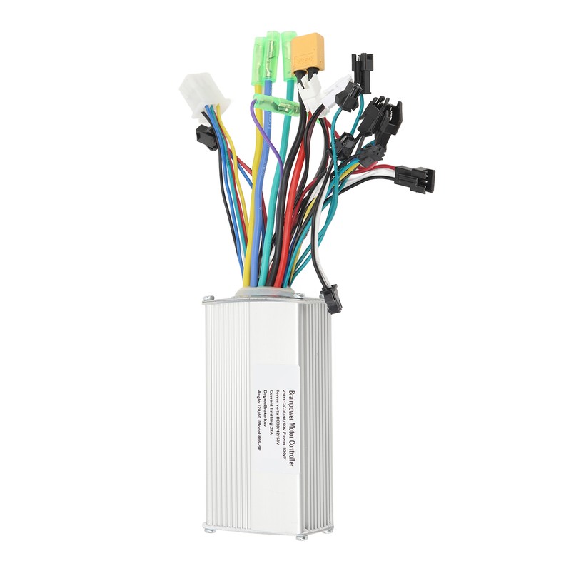 Electric Bike Controller Set 36V 48V 60V 500W 28A Brushless