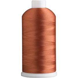 SuperB Polyester Embroidery Thread 40wt 5000m. Fired Brown Brick 146