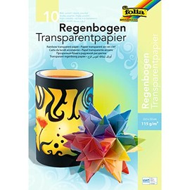 Rainbow Transparent Paper