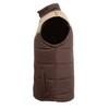 Western Welder Vest (Brown/Khaki, Large)