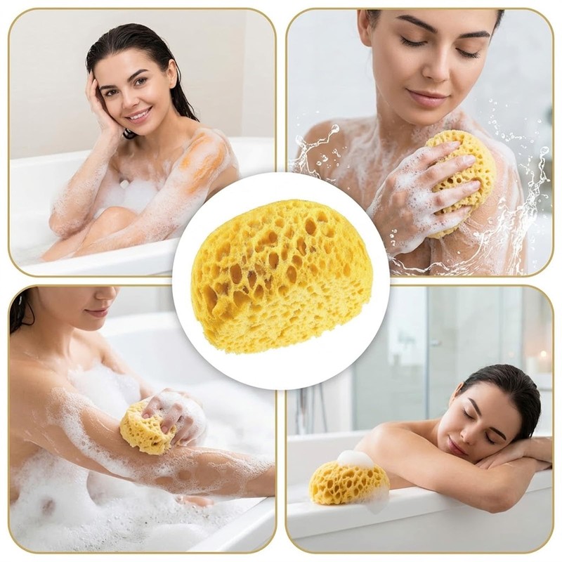 Body Bath Sponges for Adults,Bath Sponge,Shower Sponge,Pack of 2