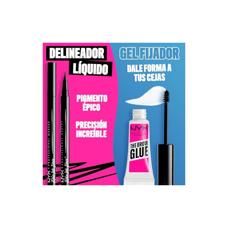 NYX Professional Makeup, Combo Clásico Epic Ink Delineador de ojos