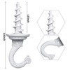 Ripeng 2 Pieces 40mm/1.57 Inch Swag Ceiling Hooks Wall Hook