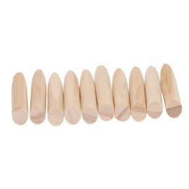 Pack of 50 Solid Wood Pocket Hole Plugs for Pocket Hole Teaching, Pine Wood, Dowels for Sturdy Structure, Exquisite Workmanship, Suitable for Cutting and Grinding
