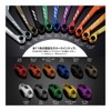 BIKERS BK-K0464-ORG Stem Cap ZX-25R ZX-4RR ZX-4R SE Aluminum Orange