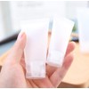 12 Empty Refillable Clear Plastic Tubes for Cosmetics, Soft Tubes