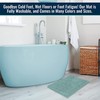 ITSOFT Chenille Bath Mat, Non Slip & Absorbent, Machine Washable,