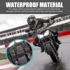 Motorcycle Front Fork Tool Bag Pouch Storage Luggage SaddleBag Leather