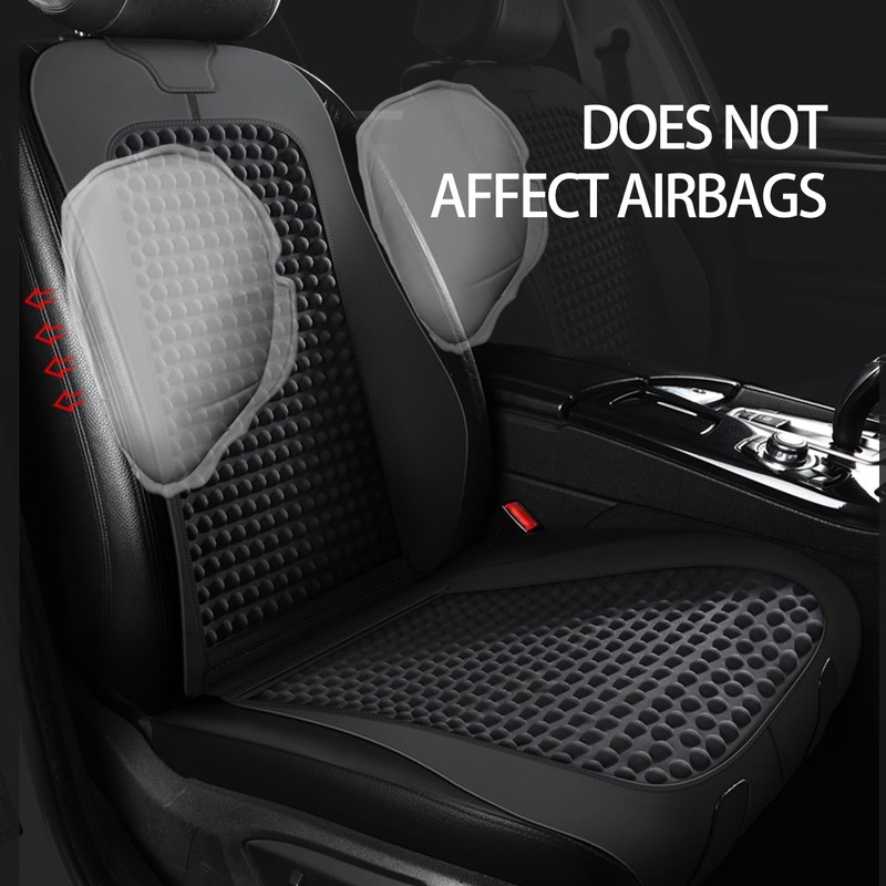 1Pcs Car Seat Cushion with Back Support for Front Seat