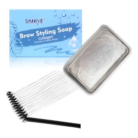 Cera Para Cejas Jabon Fijador Traslucido Ceja Organica