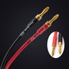Zjlqltm Fever Audio Dual Banana Plug with Speaker, Speaker Cable