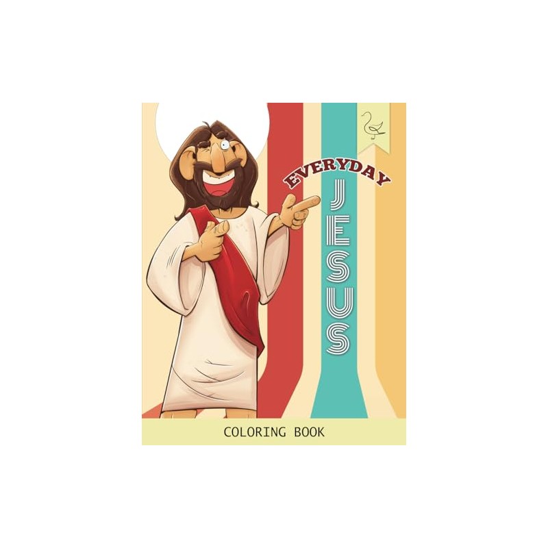 Everyday Jesus: Coloring Book (Vol 1)