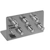 Axing Qew Earthing Angle 5-Way Equipotential Bonding Coaxial