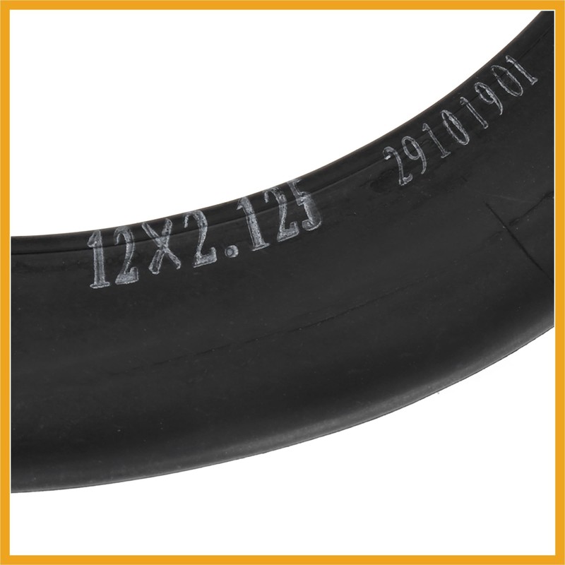 Partuto 12 Inch Bike Inner Tube 12x2.125 Bent Bicycle Inner