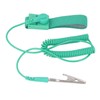 10Pcs Anti Static Wrist Strap PU Adjustable 1MΩ Resistor Long