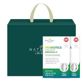 Natural Remix [선물세트] 내추럴이믹스 포스트바이오틱스 100억 유산균 프로바이오틱스17 (4개월분) [Gift Set] Natural Remix Postbiotics 10 Billion Probiotics 17 (4-Month Supply)