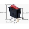 2 Pack 120927-24 On Off 120 Volt 3 Prong Plug