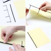 Kcgani 100 Packs Binding Spines, Reclosable 11'' Long 1.7" Depth