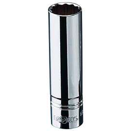 京都機械工具(KTC) ネプロス 6.3mm (1/4ンチ) ディープソケット (十二角) NB2L-10W