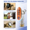 Quwfesudy Upgraded Outdoor Faucet Lock System - Gate Valve LockoutDevice,