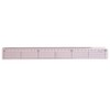 ITOCHU Retail Link Acrylic Ruler 11.8 inches (30 cm) Metal