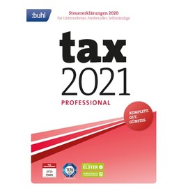 Buhl data service GmbH Tax 2021 Professional (für Steuerjahr 2020 | Standard Verpackung)