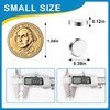 Small Magnets, 60 Pack Refrigerator Magnets 10x3mm Rare Earth Magnets