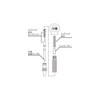 Shinwa Sokutei 81313 Hammer Pin Auto Punch M with Rolling