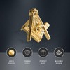 THE MASONIC COLLECTION Craft Square & Compass Masonic Badge with