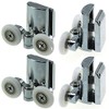 YUANQIAN Stainless Steel Shower Door Wheels 23mm Shower Door Rollers