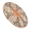 Grass Woven Placemats Nordic Style Innovative Round Placemats for Dining