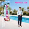 WODICY Dirty Soda Feather Flag with Poles 8.2ft Soda Bar
