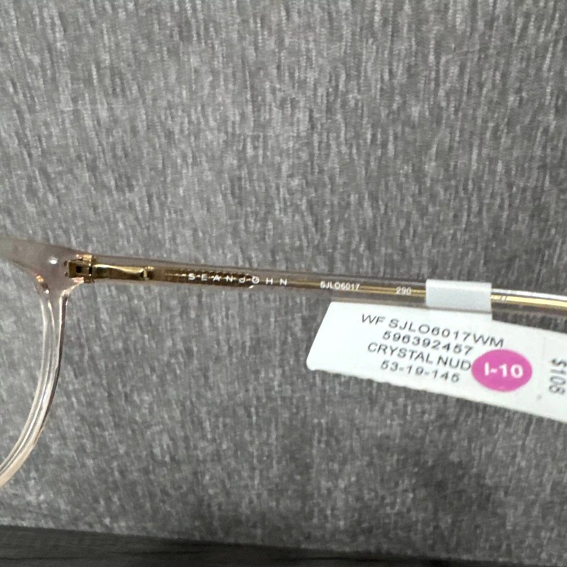 Sean John SJLO 6017 290 Crystal Nude Eyeglass Frames 53