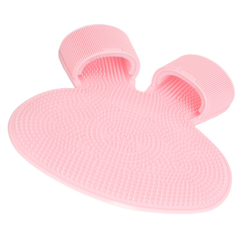 Foot Scrubber Shower Mat with Strong Suction Cups Prevent Slip