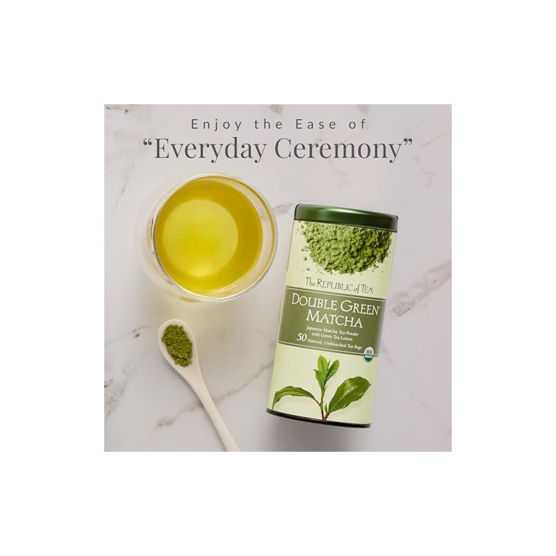 The Republic of Tea Polvo orgánico para té matcha