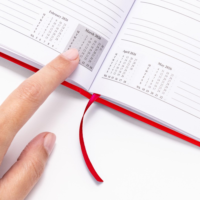 Evelay 2026 A5 Week To View Diary Full Year Planner