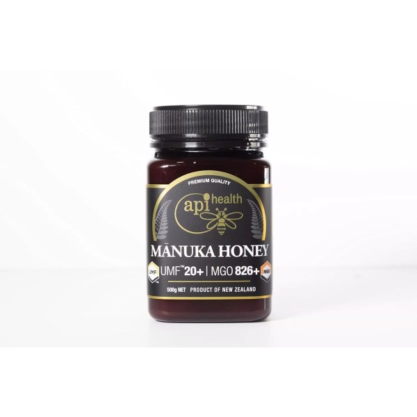 API HEALTH Manuka Honey: UMF 20+ - 500 Grams