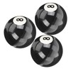 BESPORTBLE Billiard Necessity 3pcs Resin Balls Professional Pool Balls for
