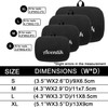 Aventik Neoprene Fishing Reel Cover Pouch Round Baitcasting Trolling Reels