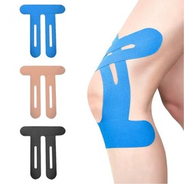 Kinesiology Knee Tape for Health and Muscle Taping Sports Men's (22x25CM)/Blue 10ea