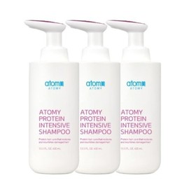 Atomy Protein Intensive Shampoo 400ml x 3 (49502782) / 애터미 프로틴 인텐시브 샴푸 400ml x 3개 (49502782)
