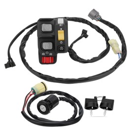 M MATI Handlebar & Key Switch for Honda Rancher 350 ES TRX350FE/TRX350TE Electric Shift 2006 35200-HN5-N12 35200-HN5-N11 35100-HN5-670