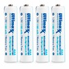 Ultimaxx 4 AAA NIMH Rechargeable Batteries 1100 MAh Ultra High