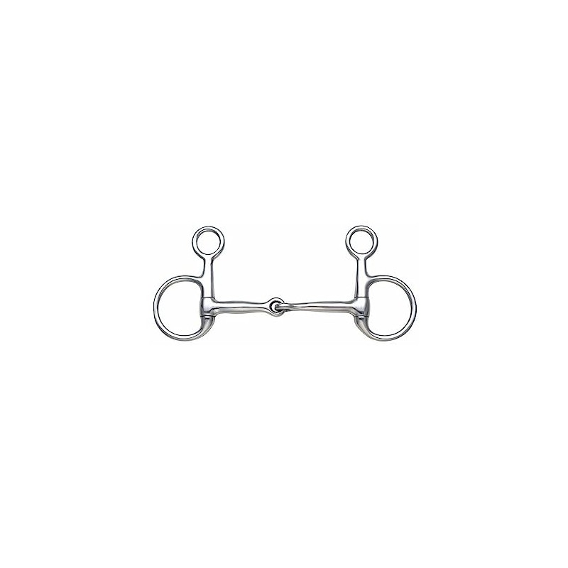 Shires Hanging Cheek Snaffle 5"